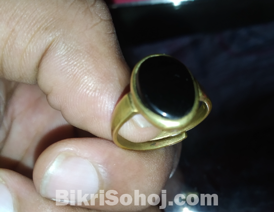 Black grenade ring